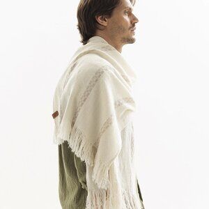 SCARF AMBATO TEAR (BABY LLAMA - MERINO WOOL AND COTTON)